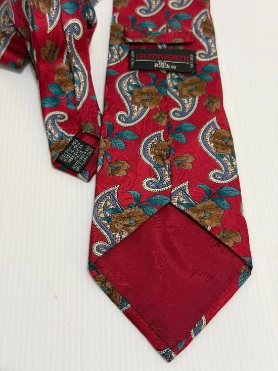 CHATSWORTH TIE RACK ITALY SILK TIE - Picture 3 of 7